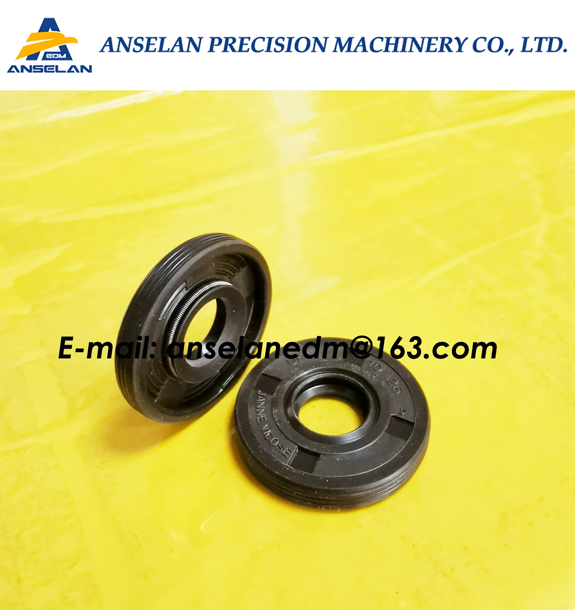 A97L-0203-0424 edm Oil Seal (2PCS pack), FANUC Seal for Lower Bearings A97L.0203.0424, 24.06.707, A97L02030424 for 0iD,0iE,1iD,