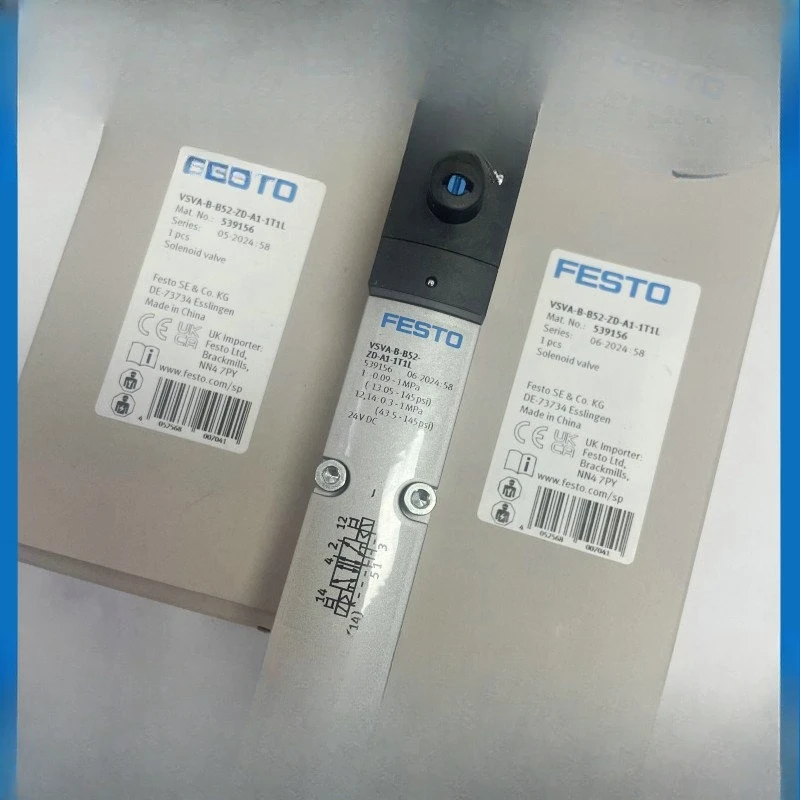 Parts for FESTO Solenoid Valve VSVA B B52 ZD A1 A2 1T1L 539156 539160 1 2 539182