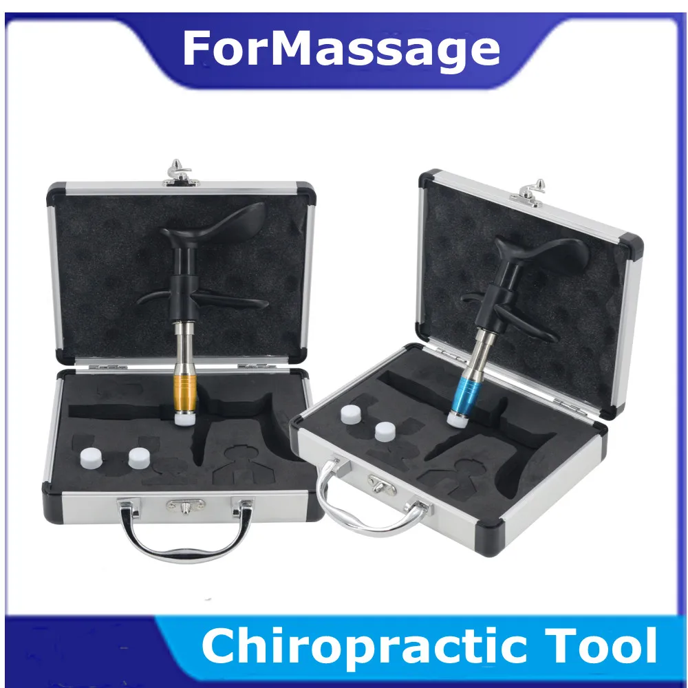 

Chiropractic Adjustment Tool Professional Manual Gun Spine Health Care Back Massager 300N Cervical Spine Correction Gun 10 Level