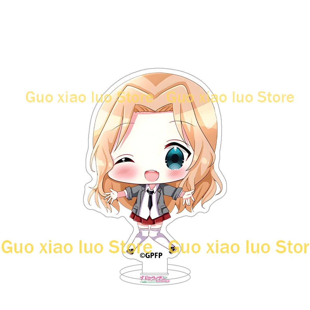 Bild 3: Girls und Panzer das Finale Miho Kei Darjeeling Anchovy Erika Kinuyo Jancolle Mika Mary HD Figure Acrylic Stand desktop ornament