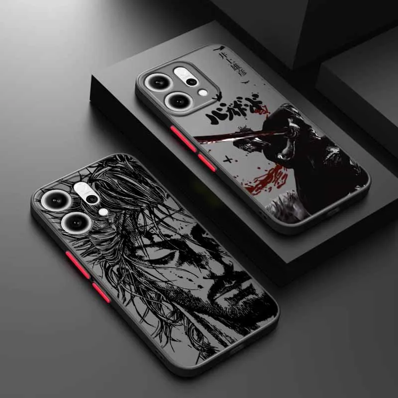 

Japanese Vagabond Samurai Cover For Vivo V50 X70 V29 V25E V23E V21 V20 V19 V17 V15 V11i Y19 Y17 Y16 Y15S Y04 Phone Case