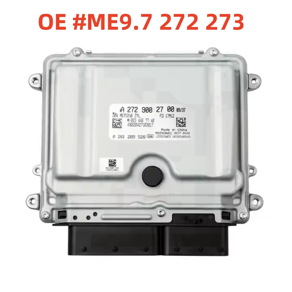 High quality new  ME9.7 ME 9.7 A2729002700 273 - 272 ECU ECM Engine Computer For Mercedes 237 Engine 4.6L 4633CC V8