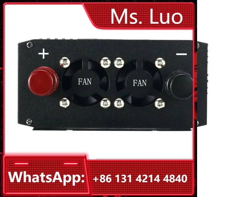4000W Pure Sine Wave Power Inverter, 12V to 220V AC Output for Appliances, Tools & Off-Grid Solar Systems