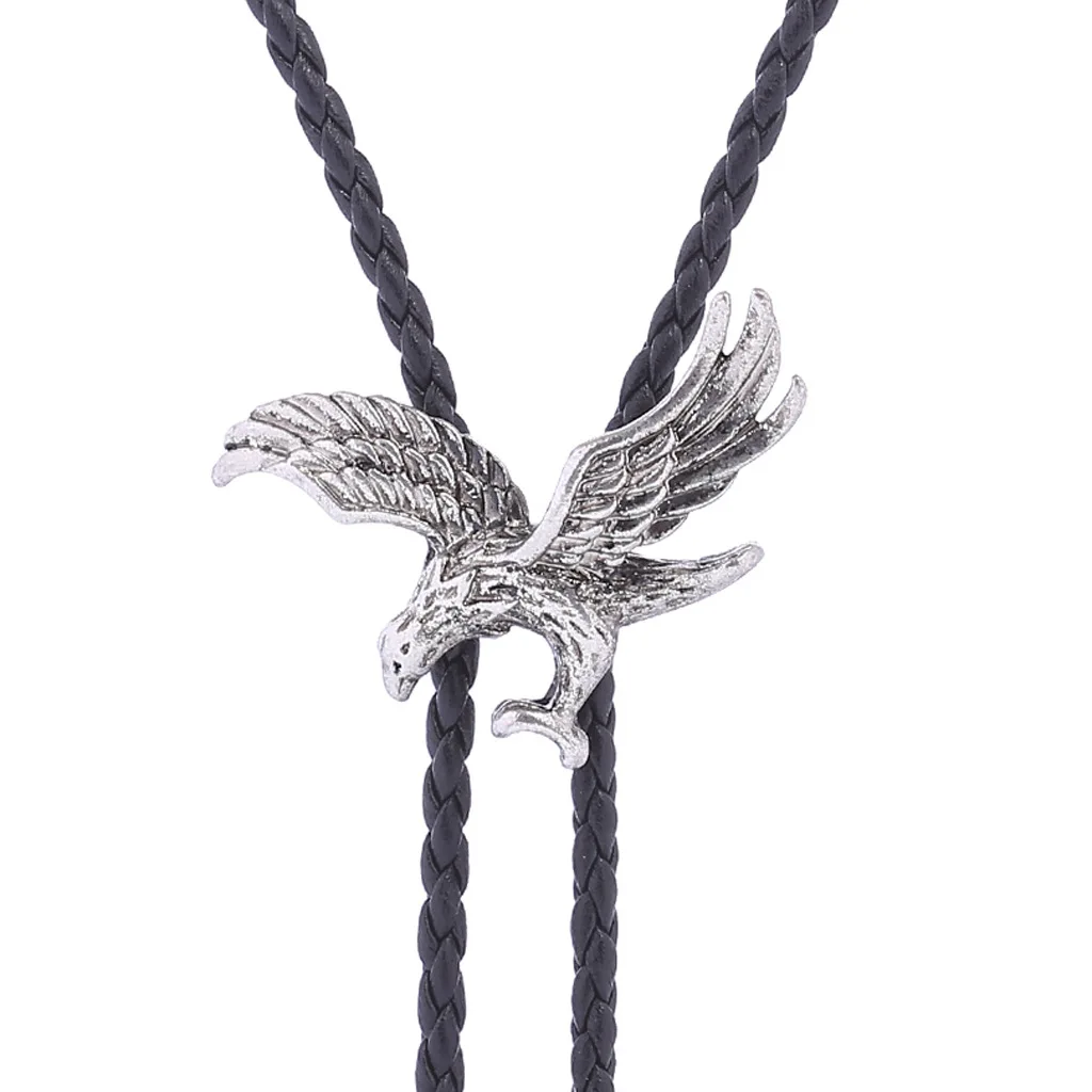 

New product Takahashi Eagle bolo tie metal collar rope pendant American Western denim Pibolo tie