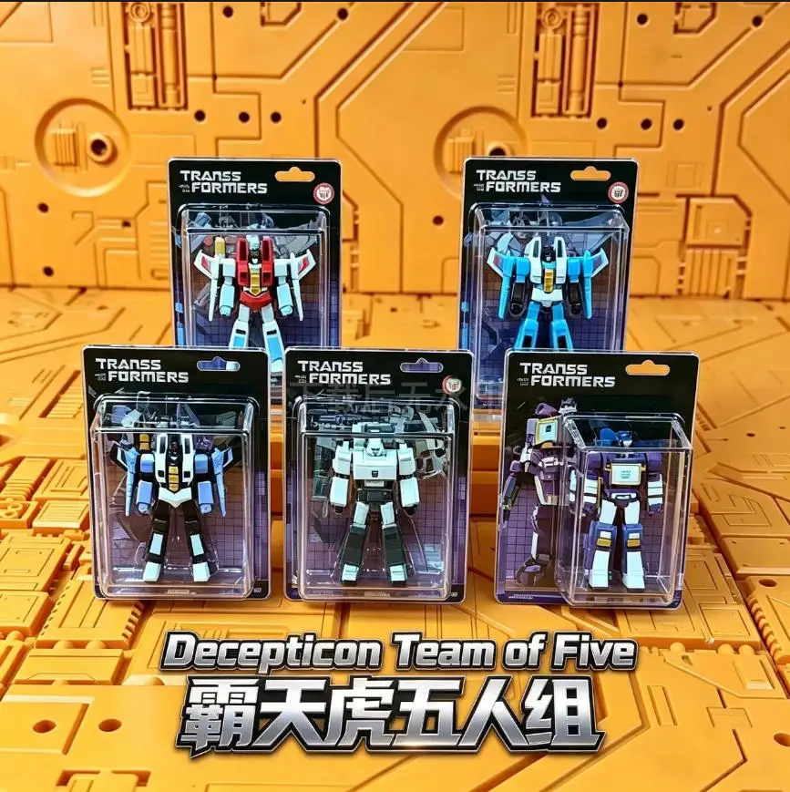 Mini Classic Transformers Replica Card Dolls, Combinable Autobot Decepticon Figures, Cute Collectible Hanging Ornament Gifts
