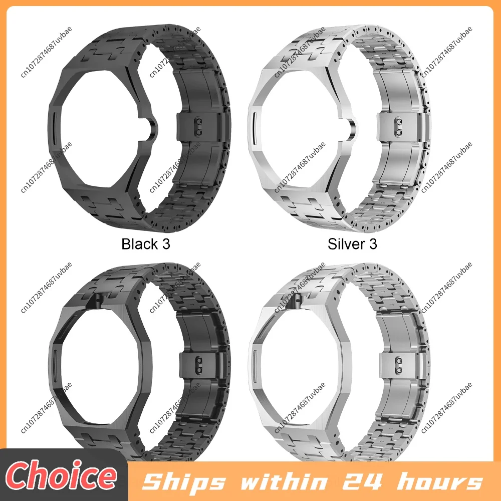 Stainless Steel Replacement Watch Band For X Royal Pop Modern Integrated Bracelet Look Secure Folding Clasp Design
