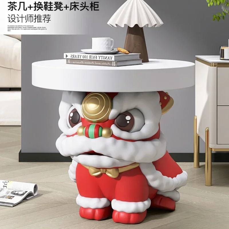 

Lion dance floor ornament home jewelry living room sofa next to the coffee table bedside table opening housewarming gifts