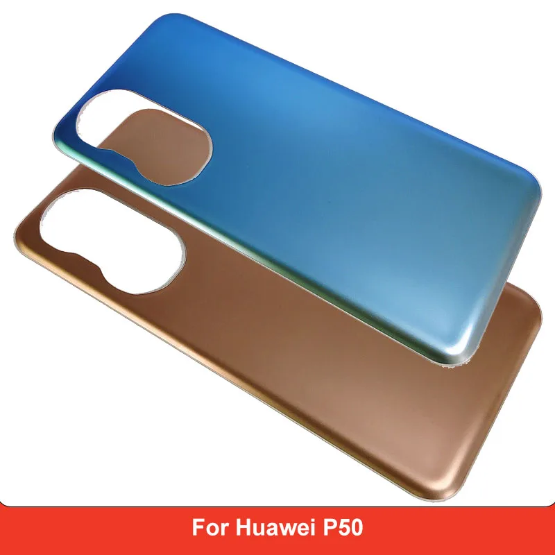 2 PCS Battery Back Cover for Huawei P50 back cover Repair Replacement Part