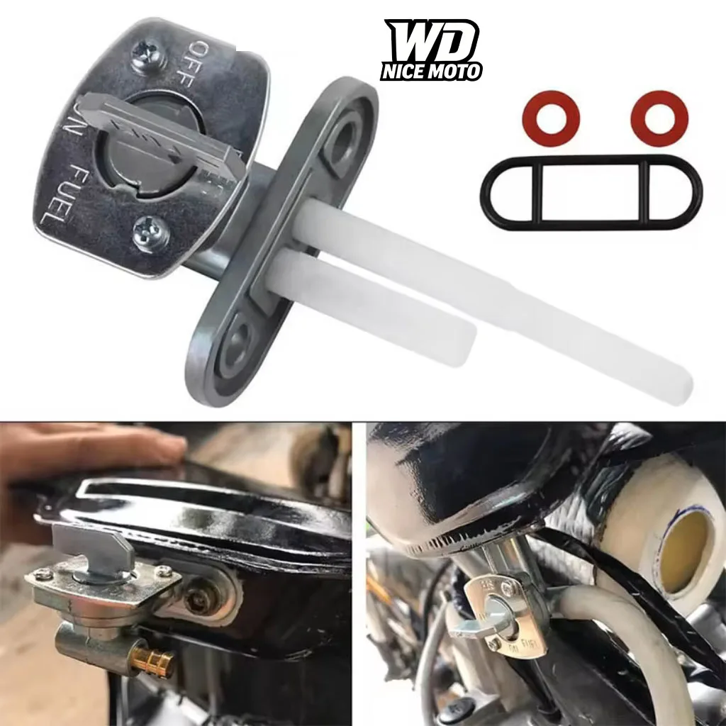 WD NICE MOTO Tank Switch Gas Valve Fuel Petcock For YAMAHA For YFM For YFZ For Suzuki For LTZ400 For LTZ250 For DR250 For DR350