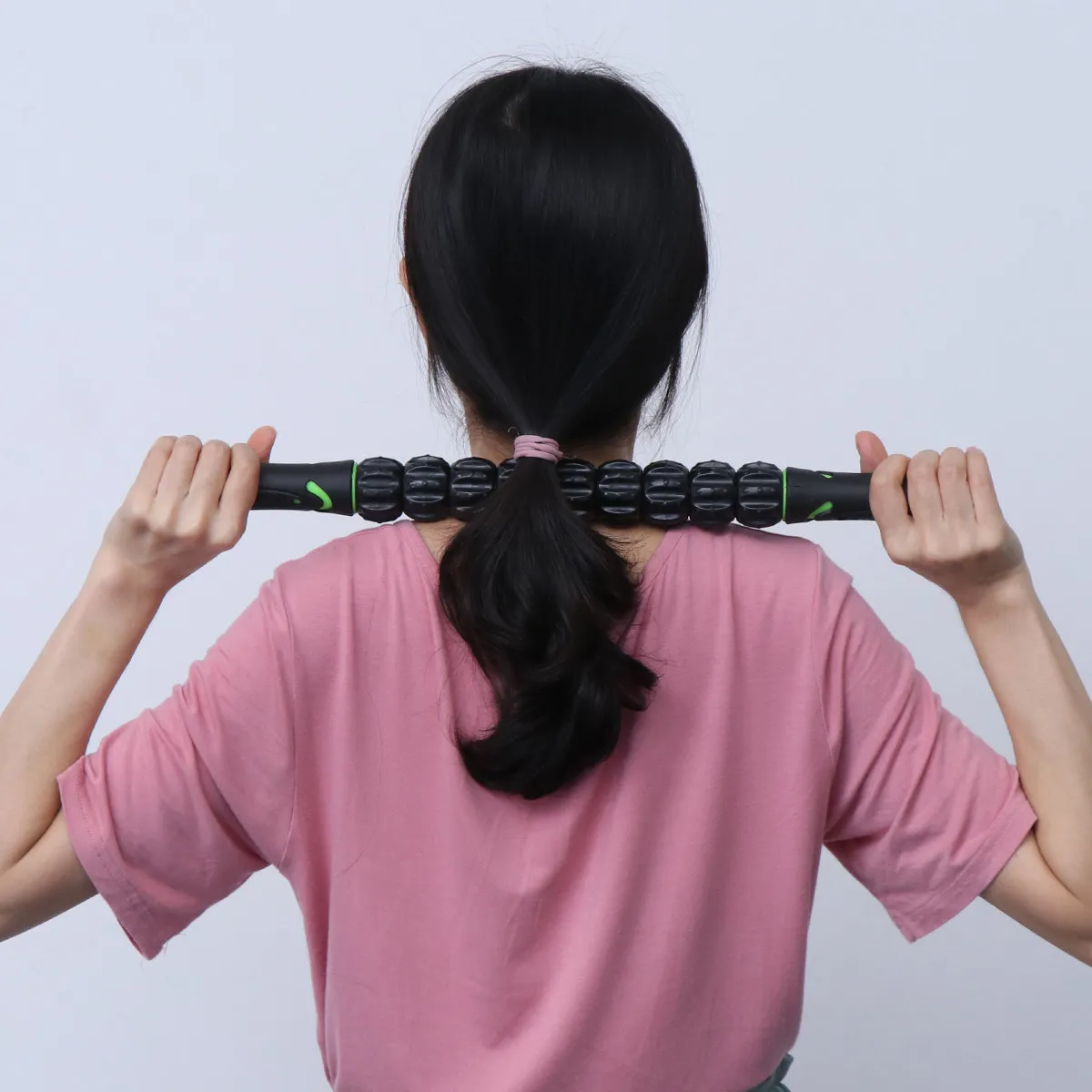 

Body Massage Roller Stick Ergonomic Muscle Roller Tool for Deep Tissue Release Back Thighs Calves Arms Yoga Fitness Recovery
