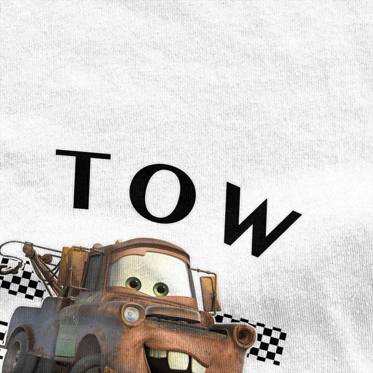 Men Women T-Shirts McQueen Cars Tow Mater Finish Graphic Cool Cotton Tees Short Sleeve T Shirts O Neck Clothes 4XL 5XL