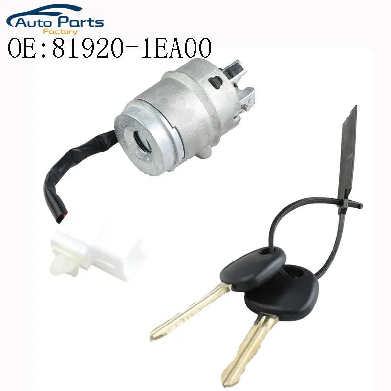 New Ignition Lock Cylinder & Keys For Hyundai Accent 1.6L 2005-2011 81920-1EA00 819201EA00 US-617L US617L