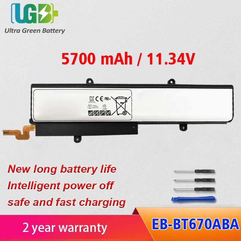 UGB New EB-BT670ABA AA1G907KS Battery For Samsung Galaxy View Tahoe AA2GB07BS SM-T677A SM-T670N Authentic AA2J708BS