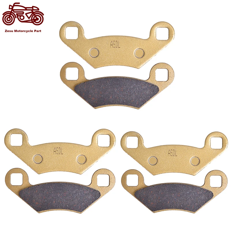 

Motorcycle Front and Rear Brake Pads Tablets for POLARIS Sportsman 500 800 X2 EFI Predator 500 TLD Sportsman 300 400 Hawkeye 300