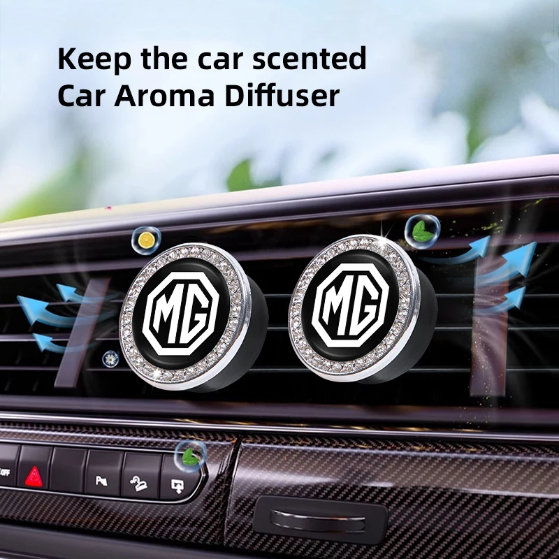 Car Interior Accessories Air Condition Vent Aromatherapy Clip For Morris Garages MG ZS 5 7 6 Cyberster MG4 EV ES5 HS ONE GT GS