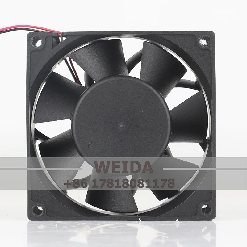 Kipas Sasis ADDA 8 Cm 8038 DC24V 0,40A AD0824HB-F71DS Inverter Kipas Pendingin Volume Udara Besar 80*80*38MM