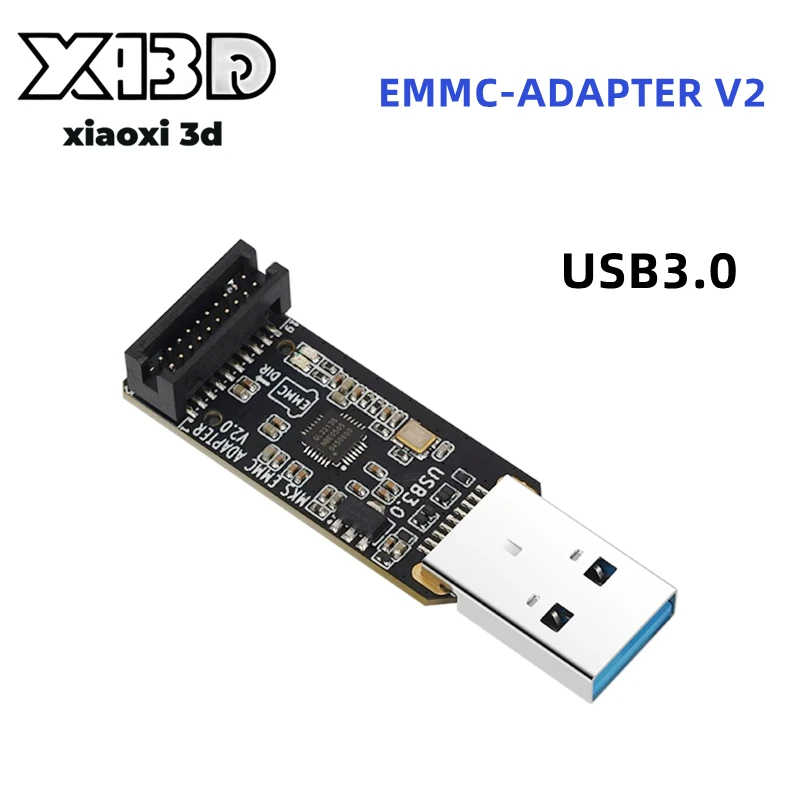 XIAOXI ثلاثية الأبعاد MKS EMMC-ADAPTER V2 USB 3.0 قارئ لوحدة MKS EMMC مايكرو SD TF بطاقة MKS Pi MKS SKIPR ثلاثية الأبعاد ملحقات الطابعة #1