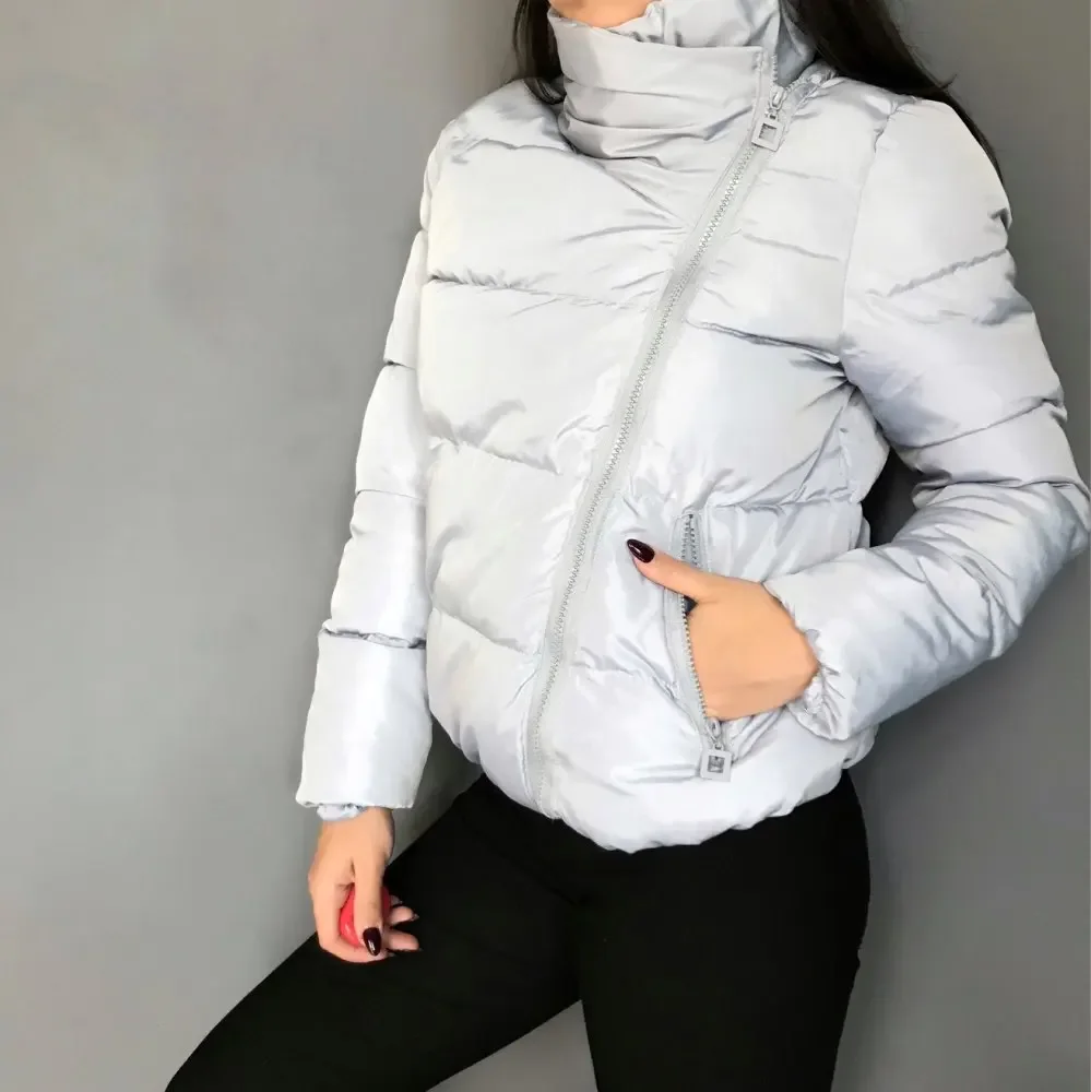 Short Jacket Parkas Mujer Autumn Jacket Coat Fashion Solid Warm Women Winter Casual Down Parka Padded Cotton Coat Female Outwear