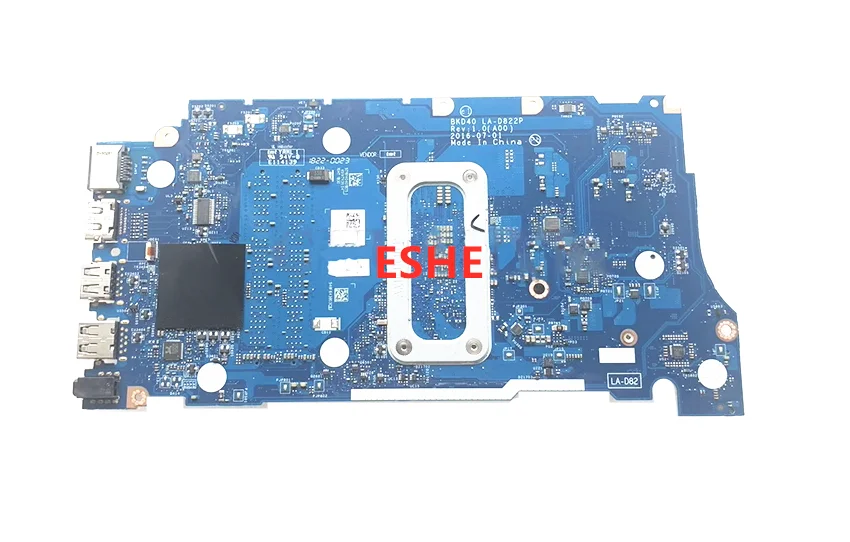 For DELL Inspiron 7460 7560 5468 5568 17560 Laptop Motherboard With i3 i5 i7 CPU BKD40 LA-D822P Mainboard 0Y7Y9H 029PJX 0T09P5