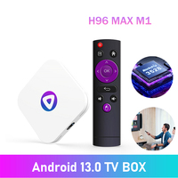 H96 MAX M1 Smart TV Box Android 13 RK3528 BT4.0 8K Home Media Player Support Video Decoding Set Top Box