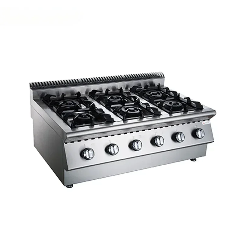 

Газовая горелка из нержавеющей стали для коммерческого ресторана, дальность действия с 6 конфорок