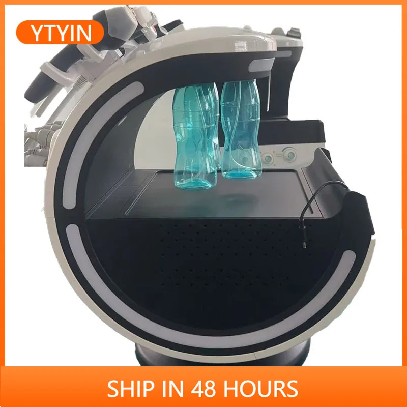 

YTYINBest Sellers Beauty Device Face Cleaning Small Bubble Beauty Instrument Facial Analys Smart Ice Blue 7 In 1 H