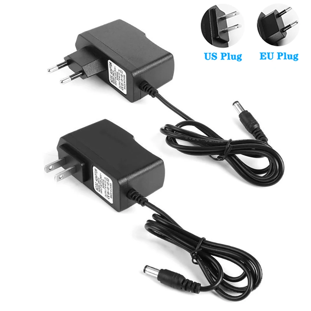 DC 5V 250mA Adapter Power Supply 0.25A Charger DC 5.5*2.1MM for 18650 Lithium Battery EU PLUG US Plug