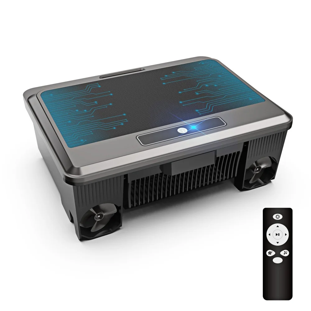Robotic Pool Surface Cleaner With Dual Charging Options Automatic Pool Skimmer Vacuum