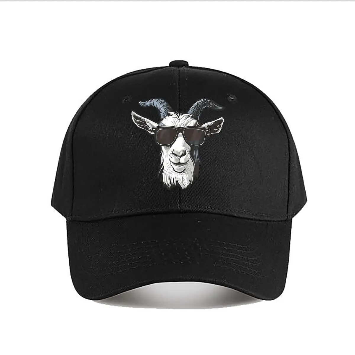 Cool Goat Sunglasses Graphic Baseball Cap Fashion Men Sunhat Women's Outdoor Sports Snapback Cap