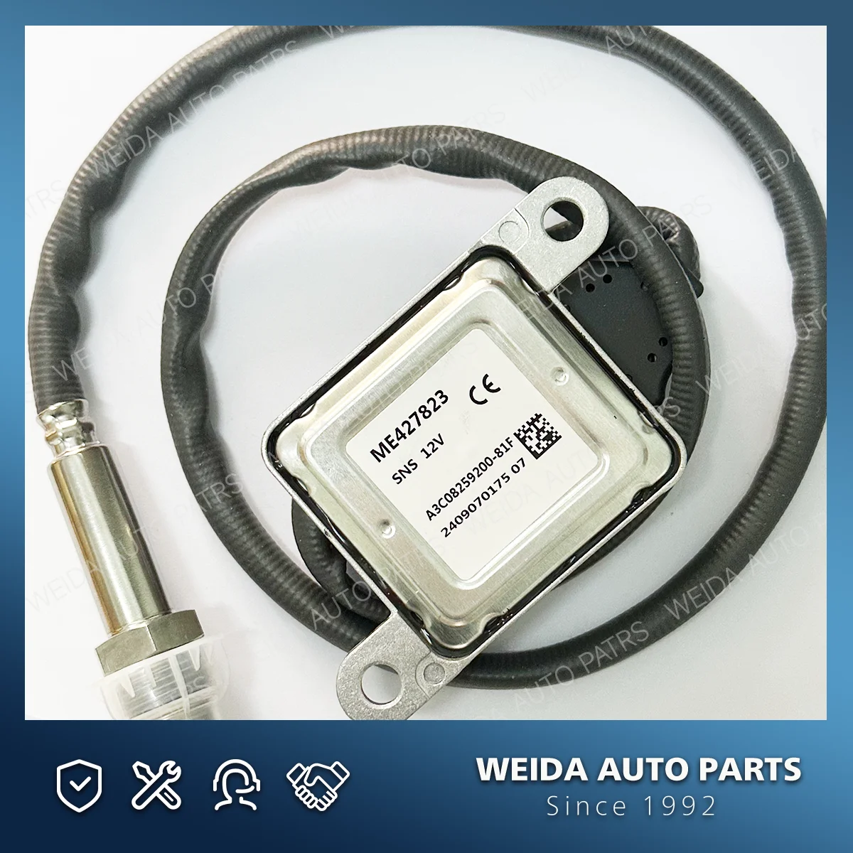 

NOx Sensor ME427823 12V Nitrogen Oxygen Sensor Compatible Fits for Mitsubishi Fuso Canter Nox Sensor ME427823