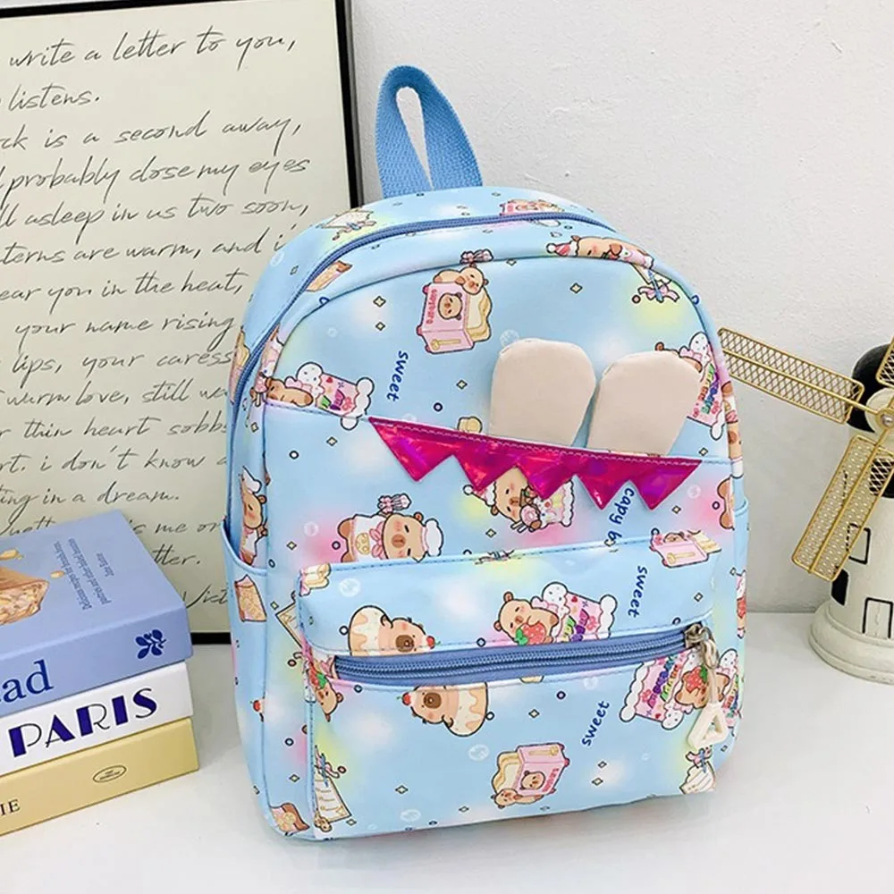 

Новые нейлоновые школьные сумки Capybara, рюкзак большой емкости, дорожный рюкзак на плечо, студенческий рюкзак