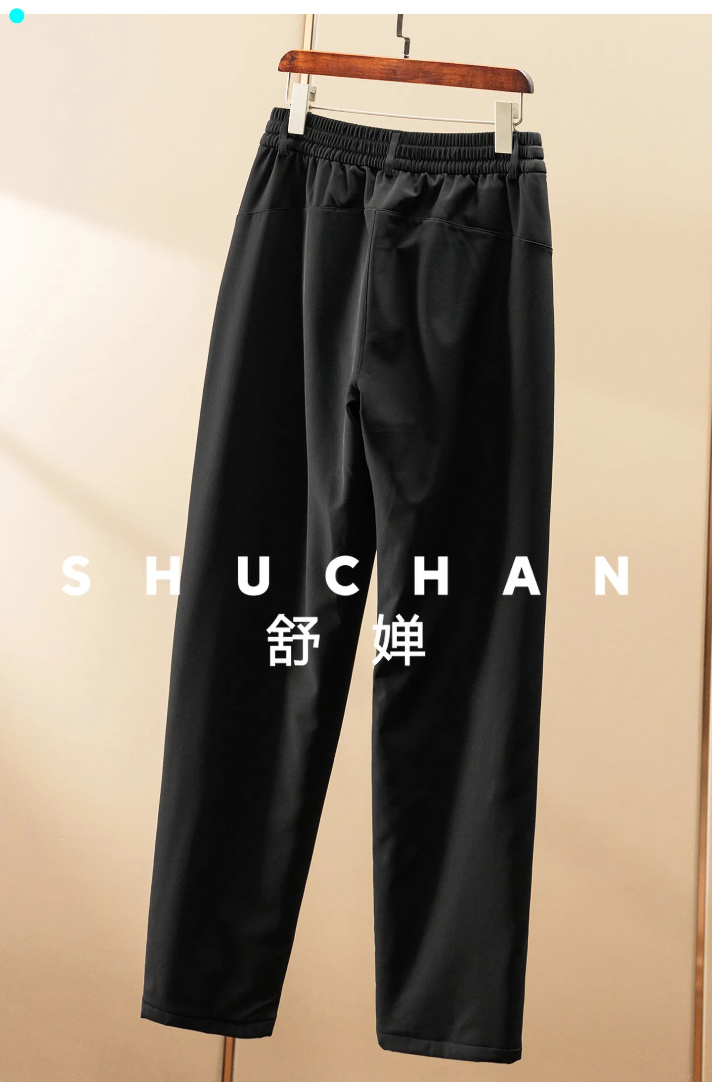 Down Pants High Quality 90% White Goose Down Elastic High Waist Tapered Pants for Women  610g 93E2