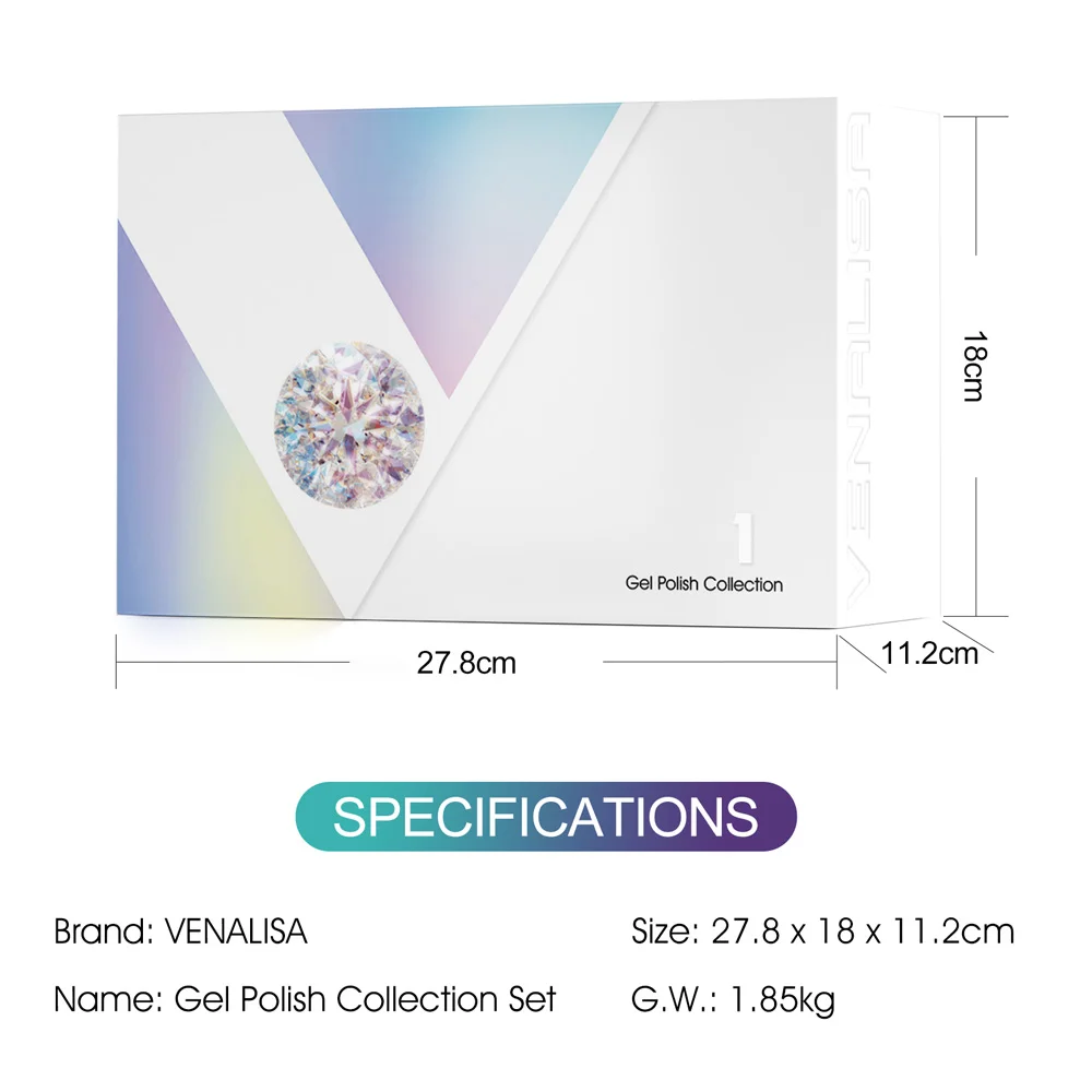 V7 1Set VENALISA Winter-Herbst-Kollektion Komplettset 10ml HEMA-frei TPO-frei Veganes Nagelgel-Farbsortiment Markenkoffer – Detail 14