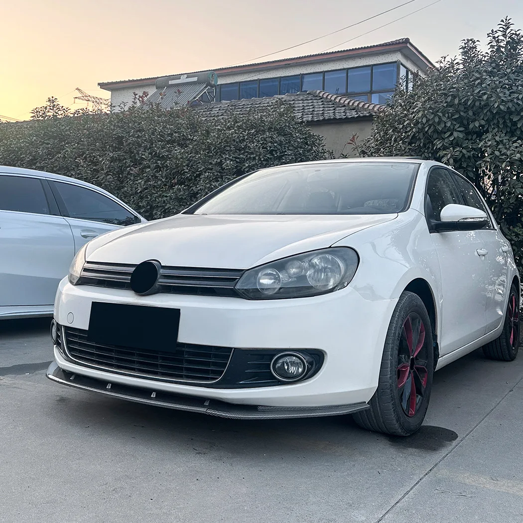 

For Volkswagen Golf MK6 Normal version Front Lip Front Shovel Surrounded Modification 2008-2012