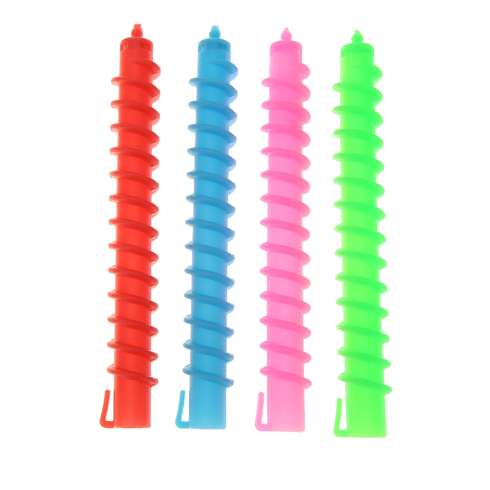 

Бигуди для химической завивки волос, спиральные бигуди, пластиковые бигуди для самостоятельной завивки, длинные бигуди без нагрева для салонов красоты