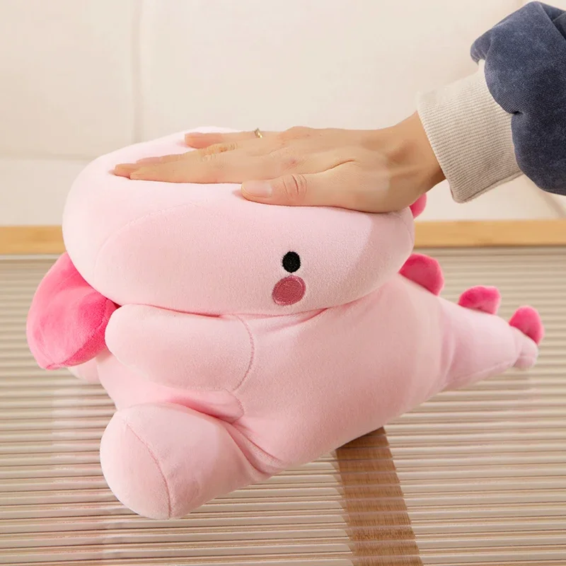 دمية على شكل ديناصور لطيفة، لعبة قطيفة ناعمة ولطيفة وارتداد، لعبة معدلة من القطيفة على شكل ديناصور لطيف للغاية مناسبة للعطلات