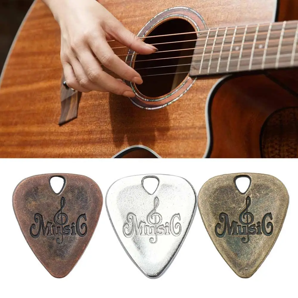 Sports Entertainment Stringed Instruments Musical Instruments Zinc Alloy Plectrum Zinc Alloy Pick Guitar Pick Metal Guitar Pick