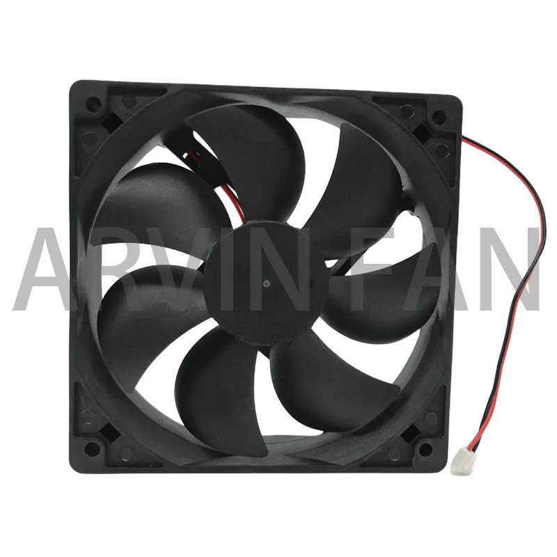 PY-1225L12S 12V 0.20A 120x120x25mm 2-Wire Server Cooling Fan