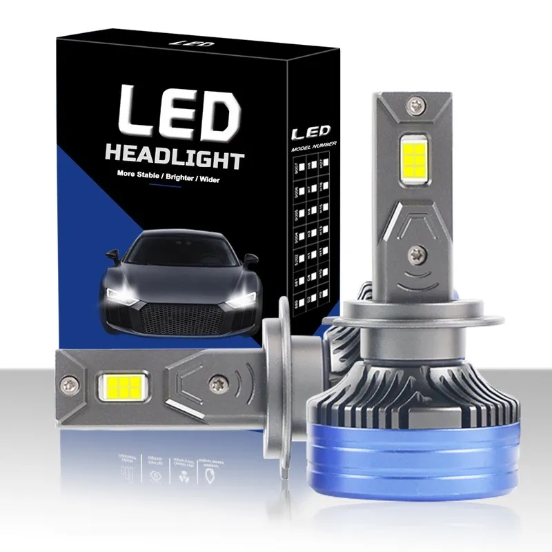 

240W High Watt Car Lights LED H7 H4 H3 H1 H8 H9 H11 9005 9006 9012 LED Headlights Bulb 12V 24V 27000LM 6000K Headlamp LED V60