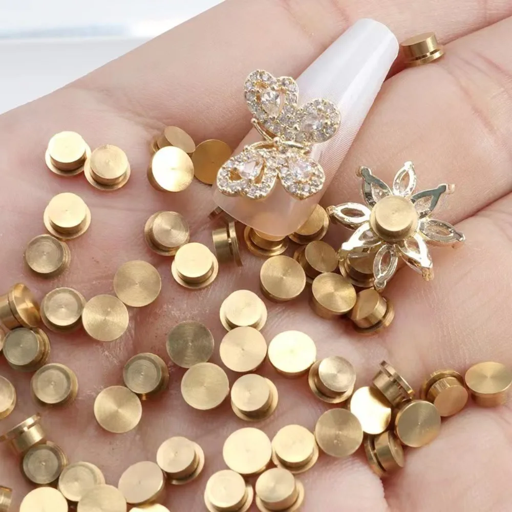 Mini 3D Rotating Charm Jewelry Handmade Rotating Bearing High-speed Universal Spinning Hairclip