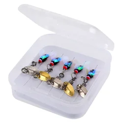 #14 Green Fly Hook Set Brass Bead Head Fast Sinking Scud Fly Bug Worm Trout Fishing Flies Artificial Insect Fishing Bait Lure