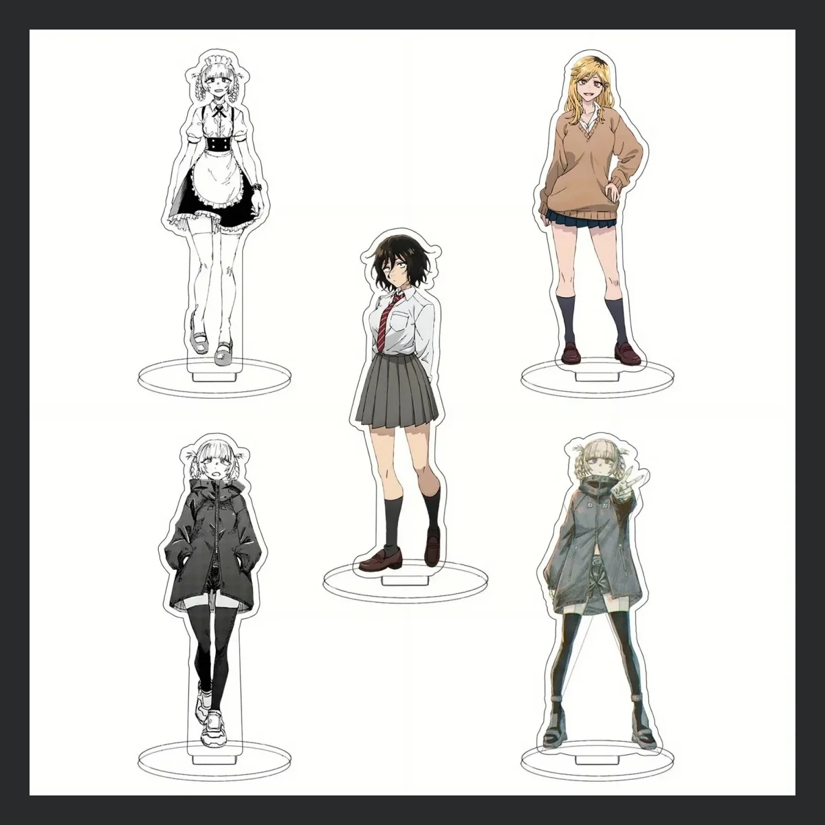 

Hot Anime Call of the Night Acrylic Stand Model Figure Adventure Wholesale Standing Sign Plate Desk Decor For Friends Gift Toy