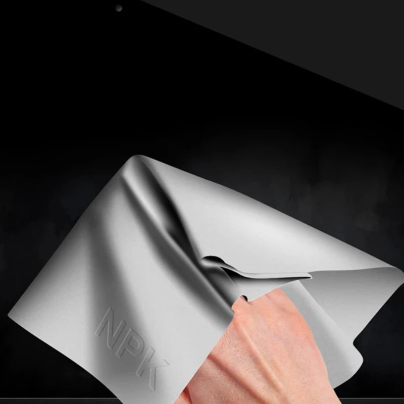 Microfiber Laptop Cleaning Kit Screen Cleaner Cloth Keyboard Dust Cover Protective Film For MacBook Pro 13/15/16 Inch Notebook