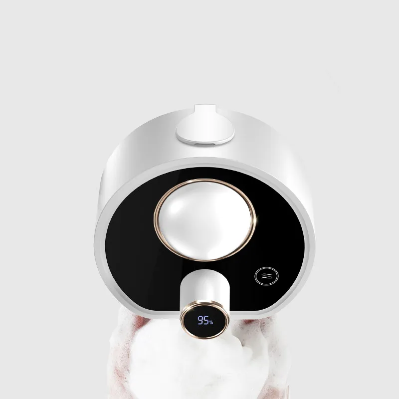 Creative Design Wall-mounted Automatic Soap Dispenser With Night Light 200ml Rechargeable Hand