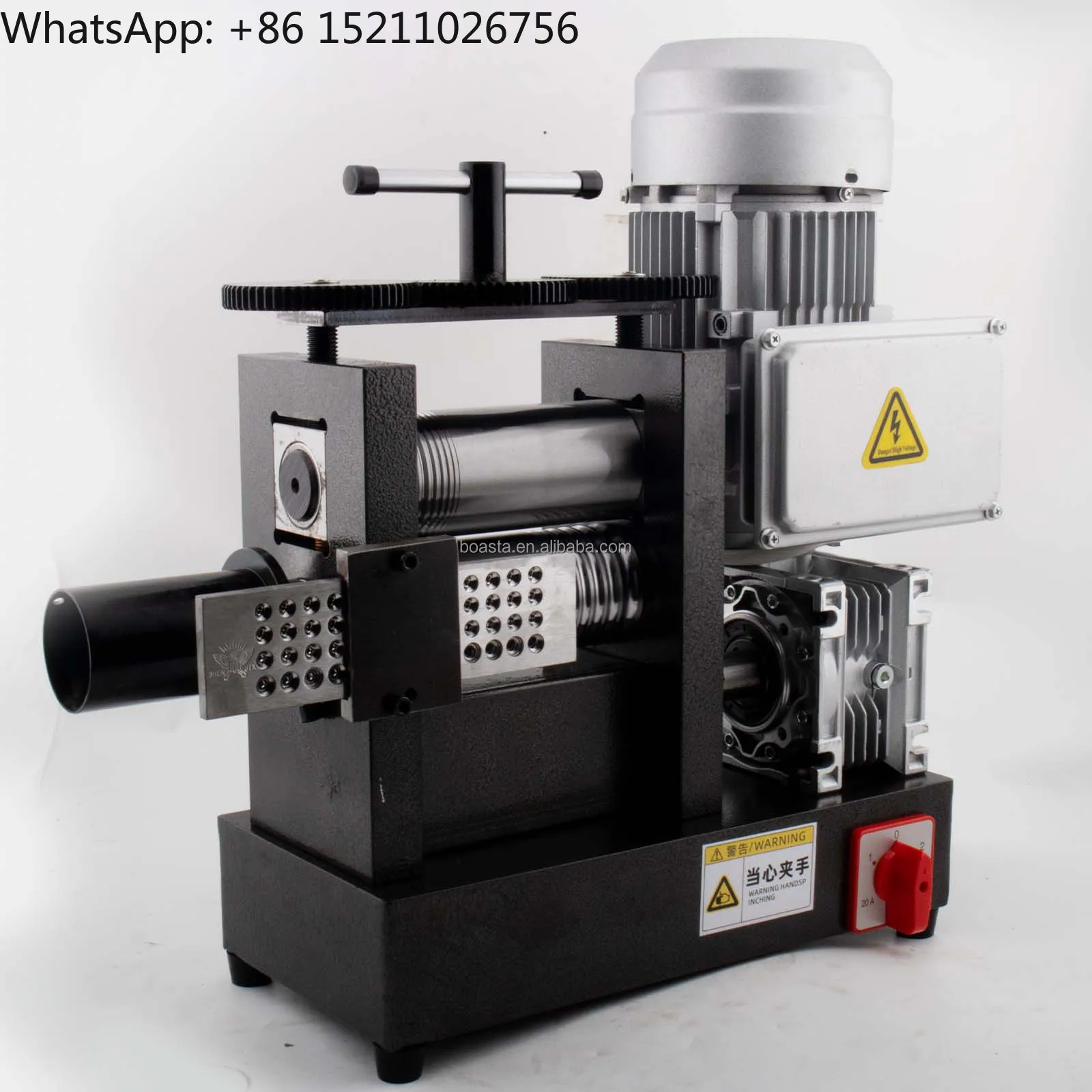 

New Custom Automatic Press Tools Brushed Plate 750W 1HP Wire Rod Mill Rolling Milling Jewelry Making Equipment Machine