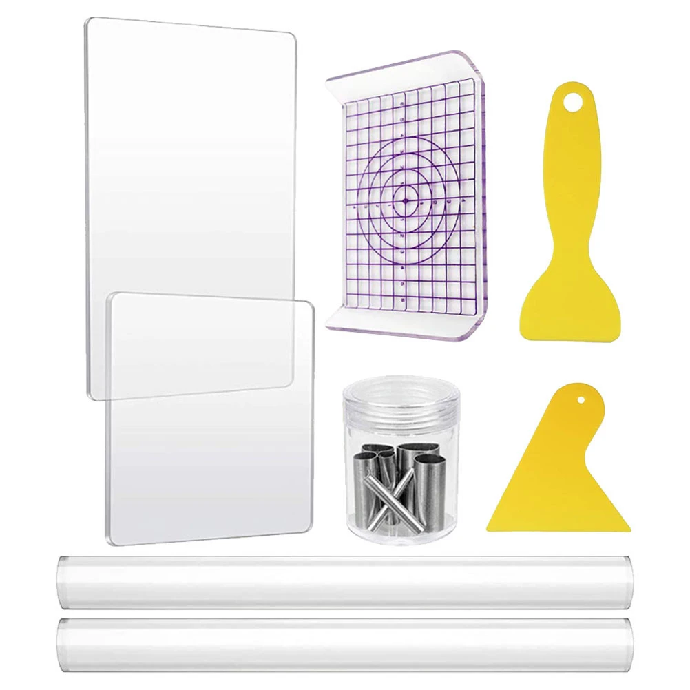 

1 Set Sculpting Tools For Diy Pottery Making, Acrylic Rolling Pin, Modeling Carving Kit, Clay Hand Tools, Pottery Supplies, Diy