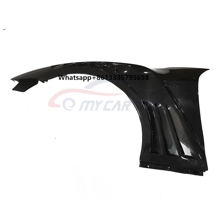 

Vented CARBON FIBER Front FENDERS with Holes for 2008-2016 NISSAN R35 GTR