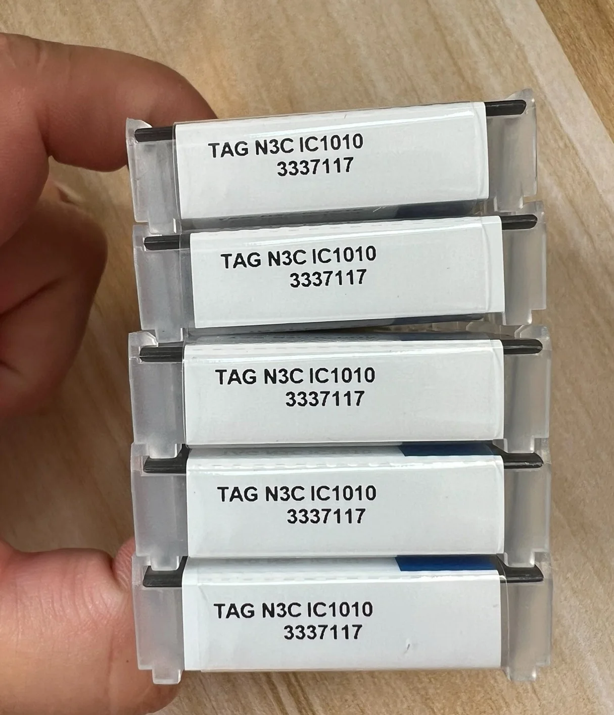 

Hard alloy cutting blades TAG N3C IC1010