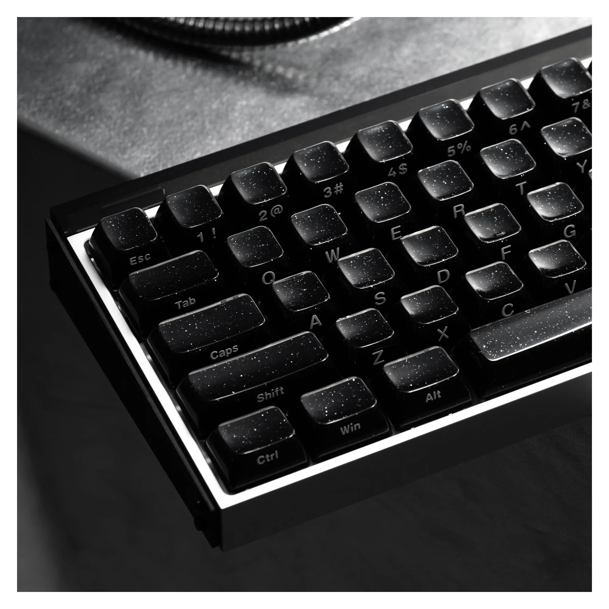 คีย์แคป 132 ปุ่ม สีดำคริสตัลเจ - Ergonomic Keyboard Split Mechanical บทวิจารณ์และราคา