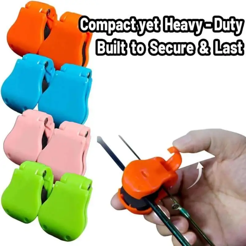 1/2/4 قطعة متعددة الوظائف الصيد رود حامل المثبت كليب الأشرطة المحمولة شاطئ قصبة صيد خشبية حامل المدمجة تصميم أدوات الصيد #2